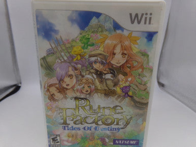 Rune Factory: Tides of Destiny Wii Used