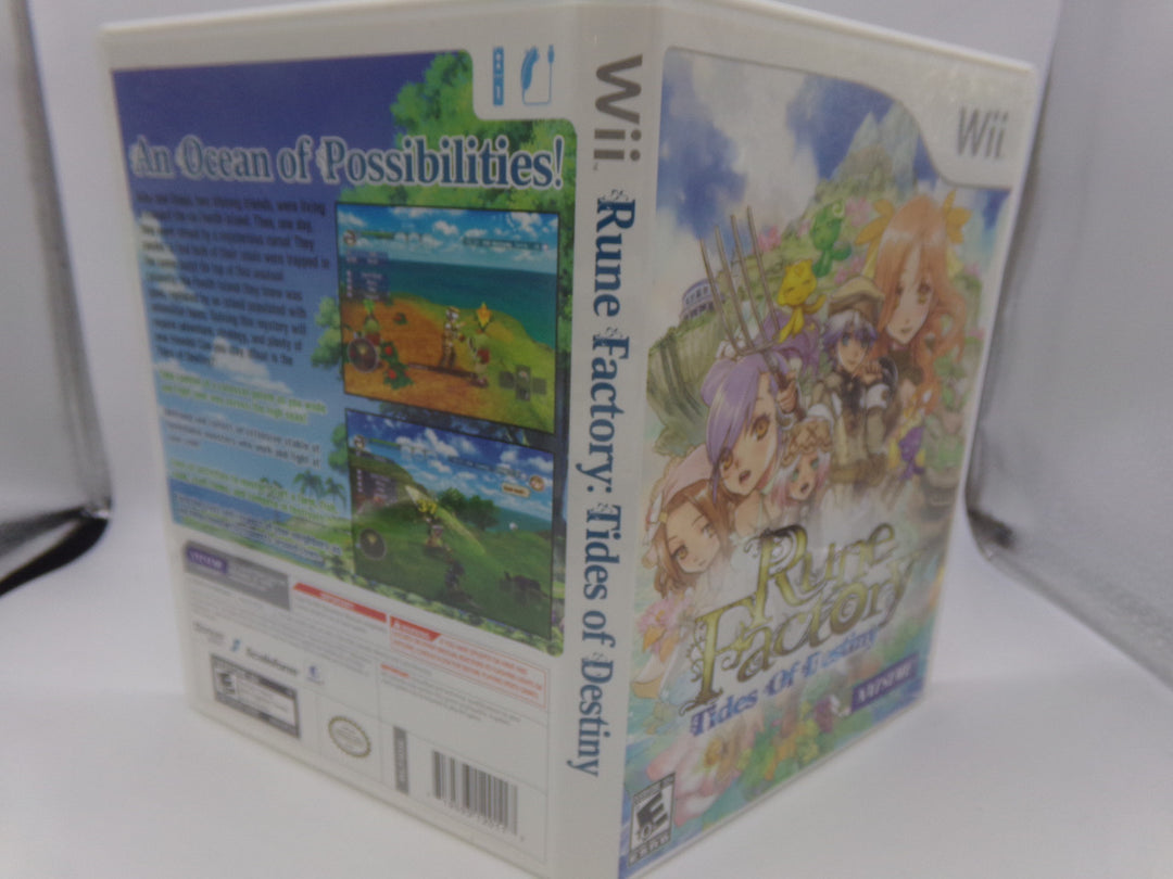 Rune Factory: Tides of Destiny Wii Used