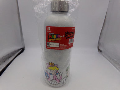 Super Mario 3D World + Bowser's Fury Target Promotional Water Bottle NEW