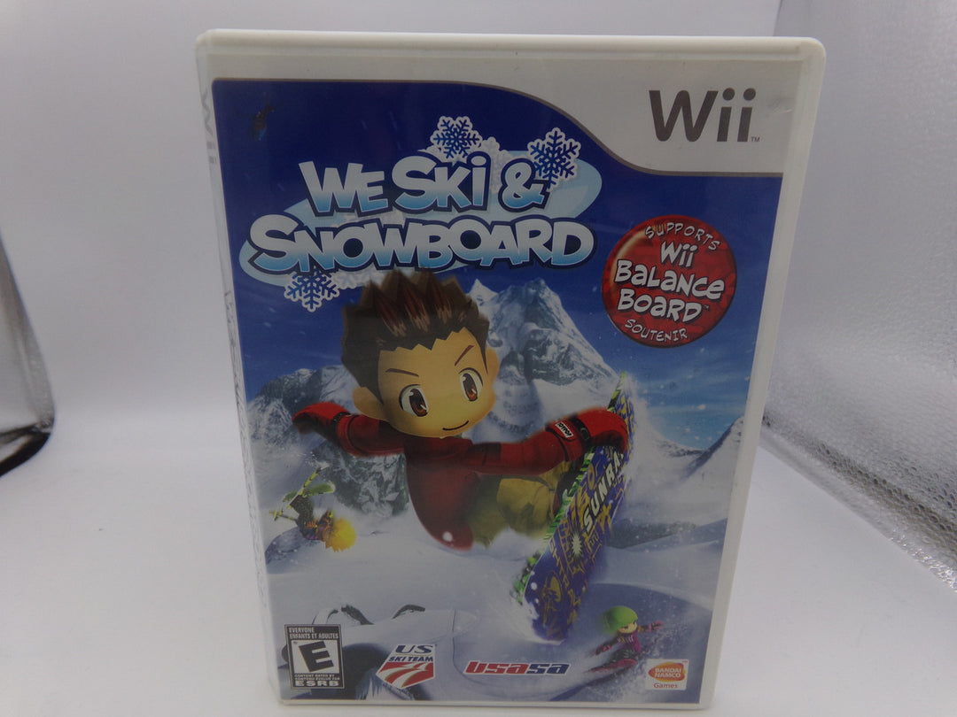 We Ski & Snowboard Wii Used