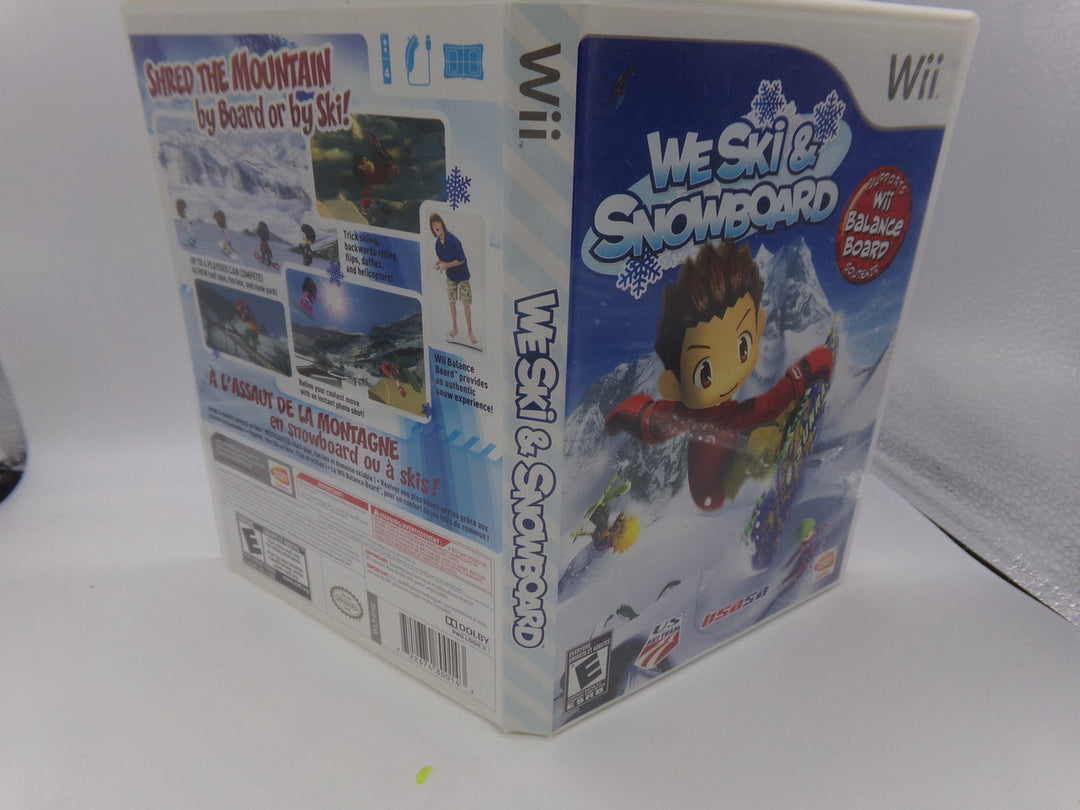 We Ski & Snowboard Wii Used