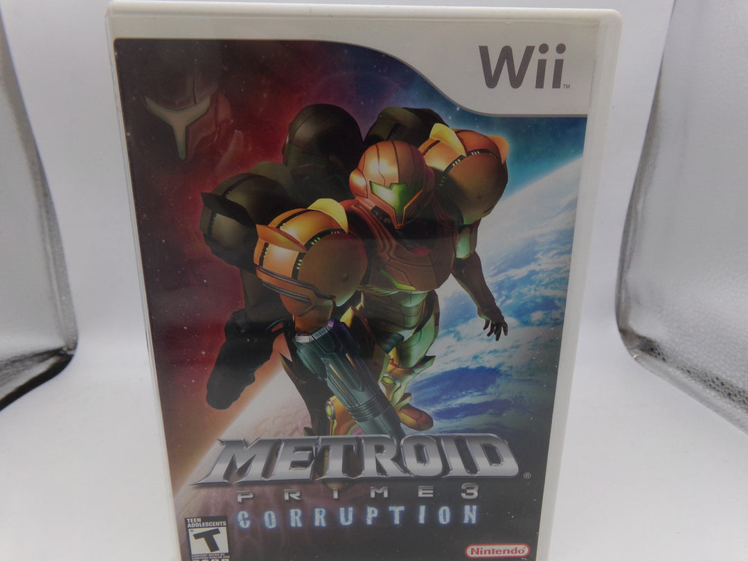 Metroid Prime 3: Corruption Wii Used