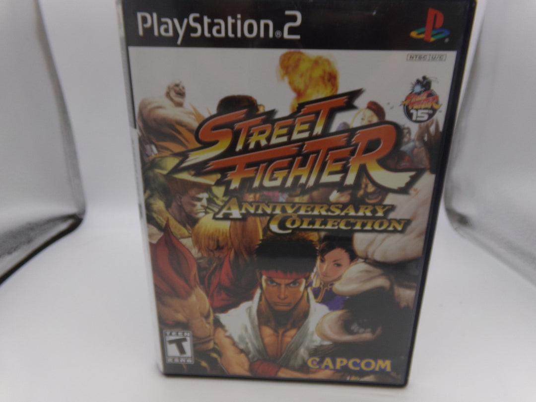 Street Fighter Anniverasry Collection Playstation 2 PS2 Used