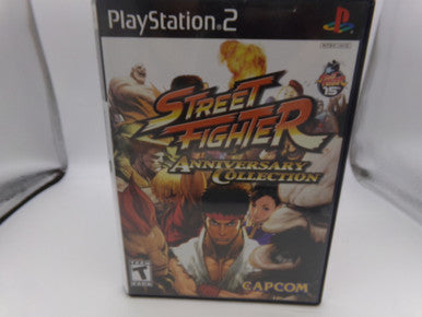 Street Fighter Anniverasry Collection Playstation 2 PS2 Used