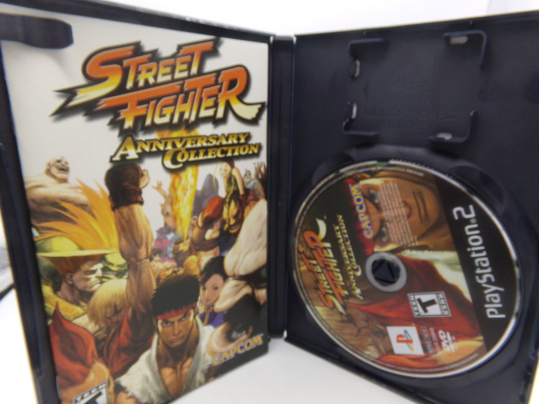 Street Fighter Anniverasry Collection Playstation 2 PS2 Used