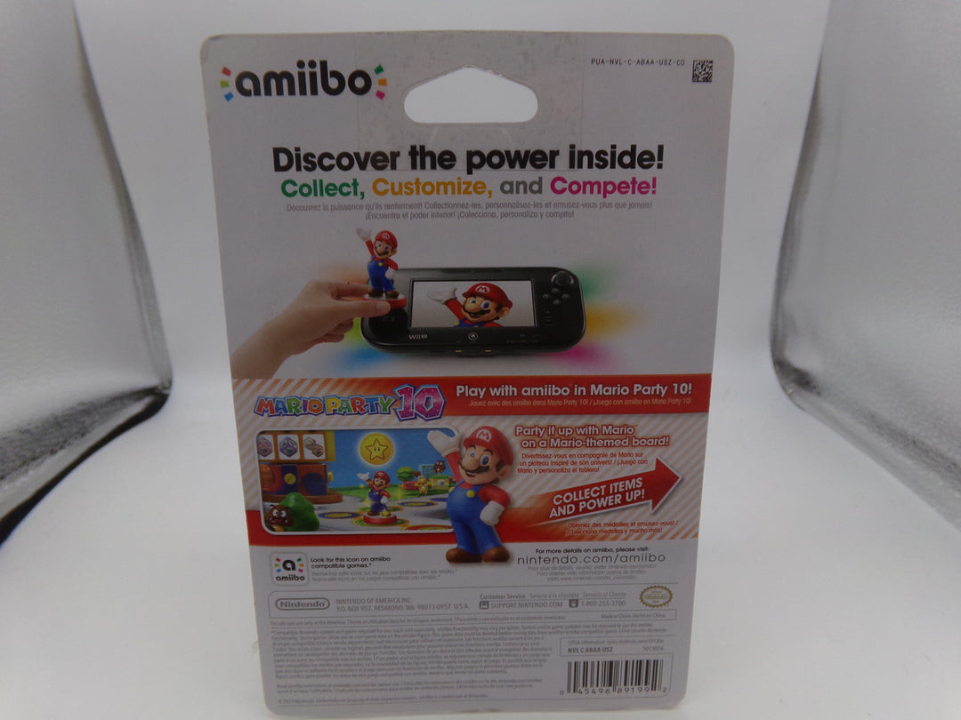 Mario (Super Mario Bros Series) Amiibo (Red Base) Open Box