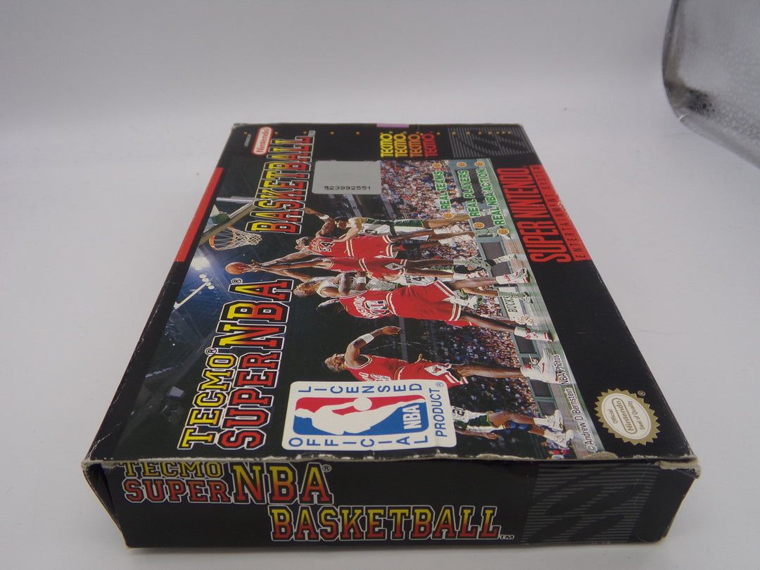 Tecmo Super NBA Basketball Super Nintendo SNES Boxed Used