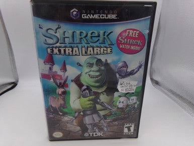 Shrek: Extra Large (Watch Cover Variant) NO WATCH Nintendo Gamecube Used