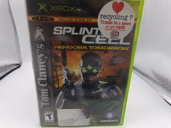 Splinter Cell: Pandora Tomorrow Original Xbox Used