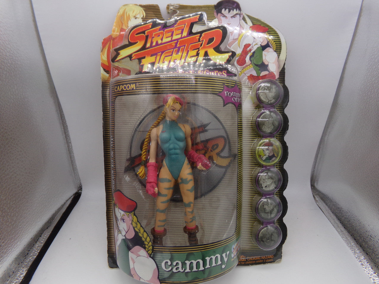 Figurine Street Fighter Cammy Round One Colors - Resaurus - NEUVE