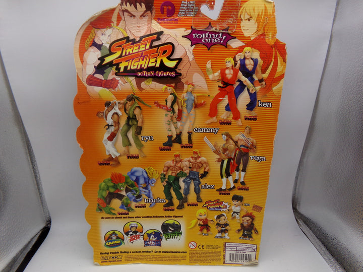 ReSaurus Street Fighter Action Figures - Round One Series Cammy Street Fighter II The New Challengers NEW