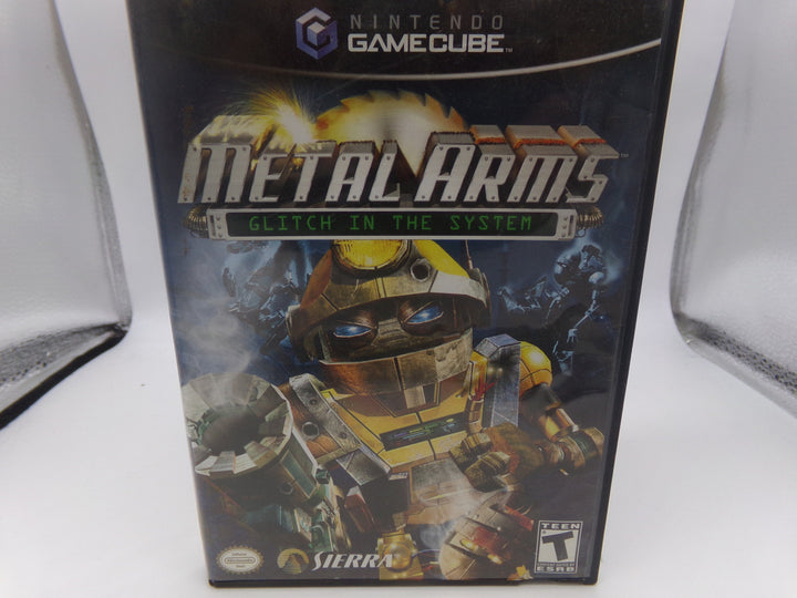 Metal Arms: Glitch in the System Nintendo Gamecube CASE AND MANUAL ONLY