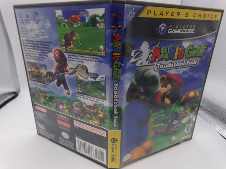 Mario Golf: Toadstool Tour Nintendo Gamecube CASE AND MANUAL ONLY