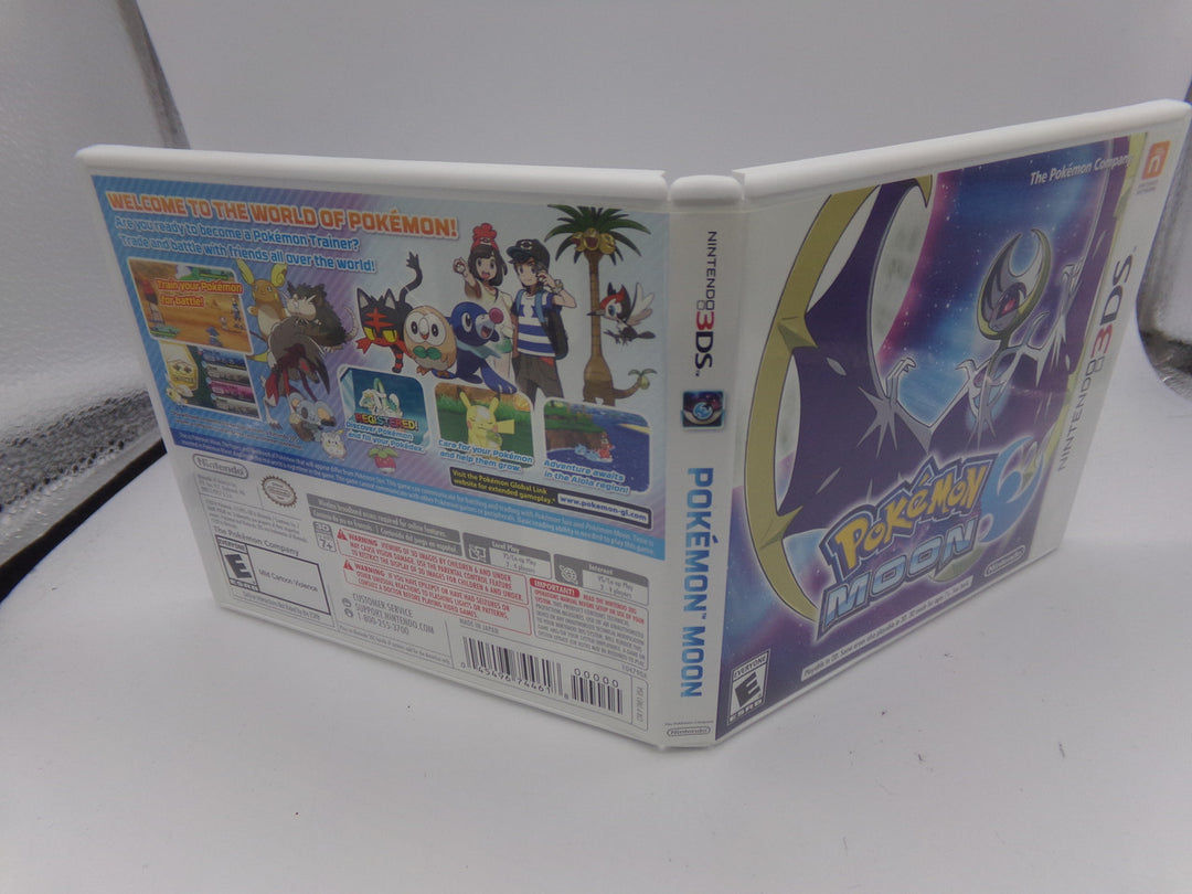 Pokemon Moon Nintendo 3DS CASEONLY