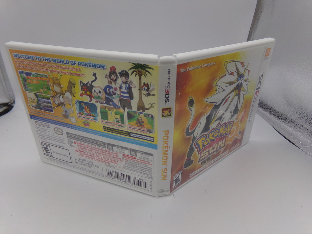 Pokemon Sun Nintendo 3DS CASE ONLY