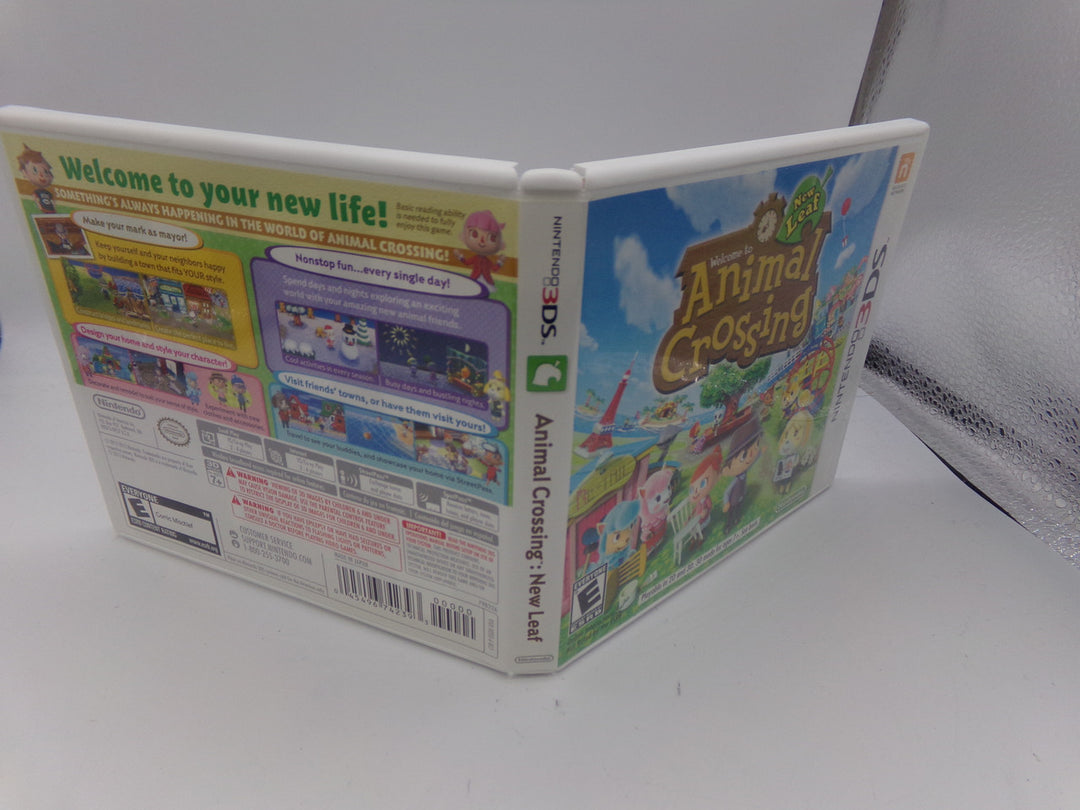 Animal Crossing: New Leaf Nintendo 3DS CASE AND MANUAL ONLY