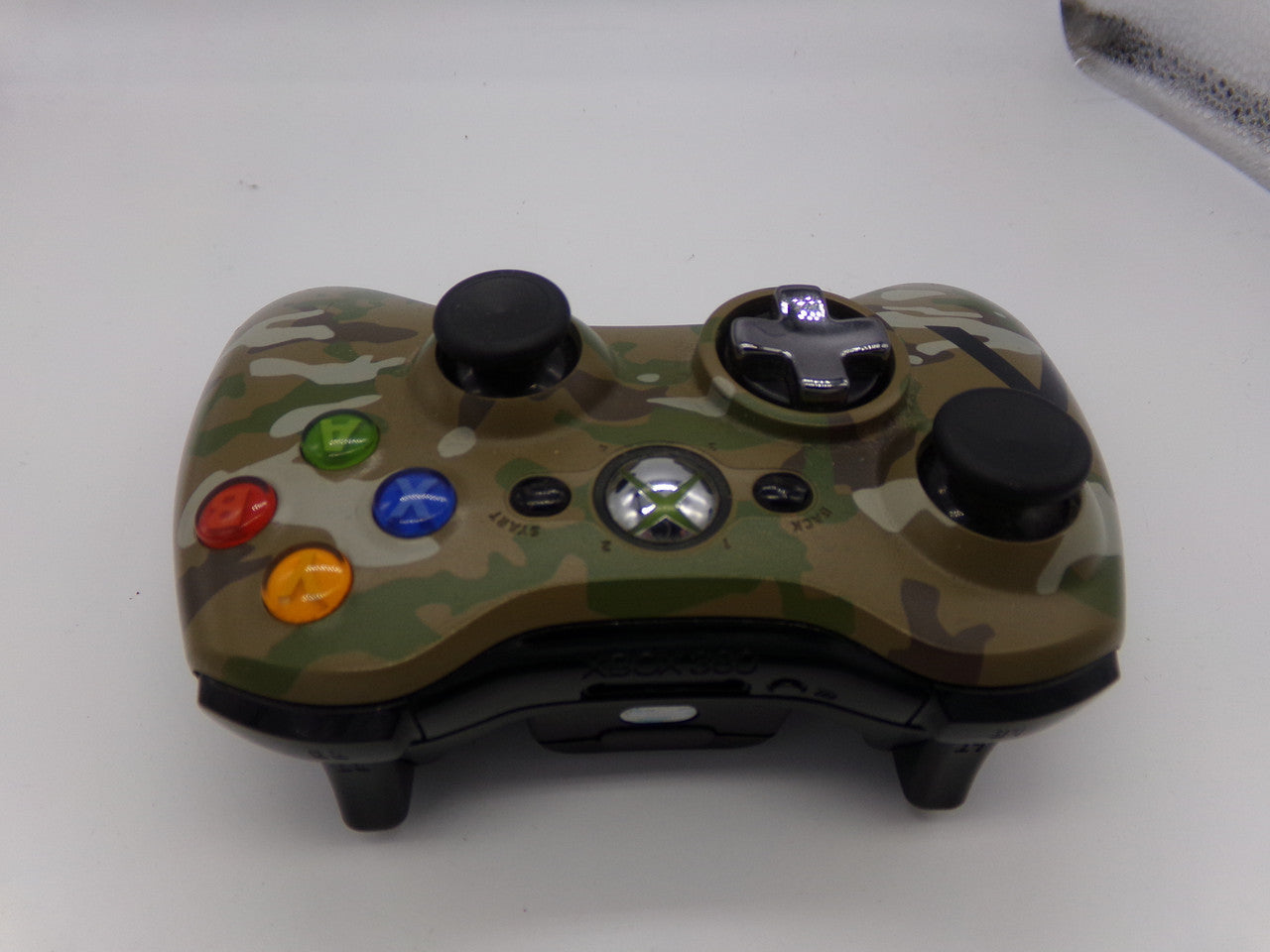 Official Microsoft Xbox 360 Wireless Controller (Halo 4 Camo) Used