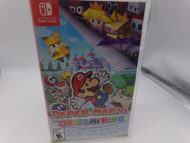 Paper Mario: The Origami King Nintendo Switch CASE ONLY