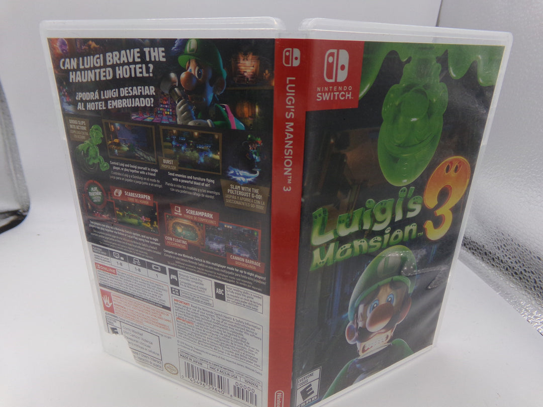 Luigi's Mansion 3 Nintendo Switch CASE ONLY