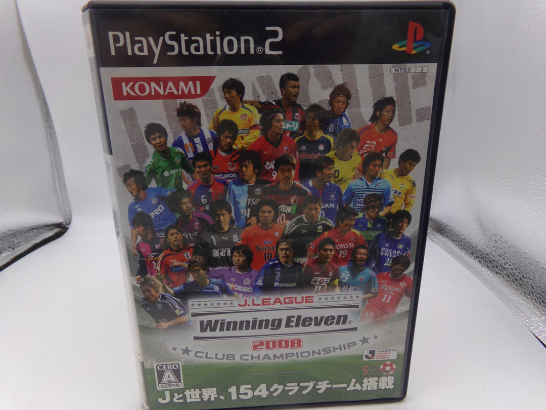 J.League Winning Eleven 2008: Club Championship (Japanese) Playstation 2 PS2 Used