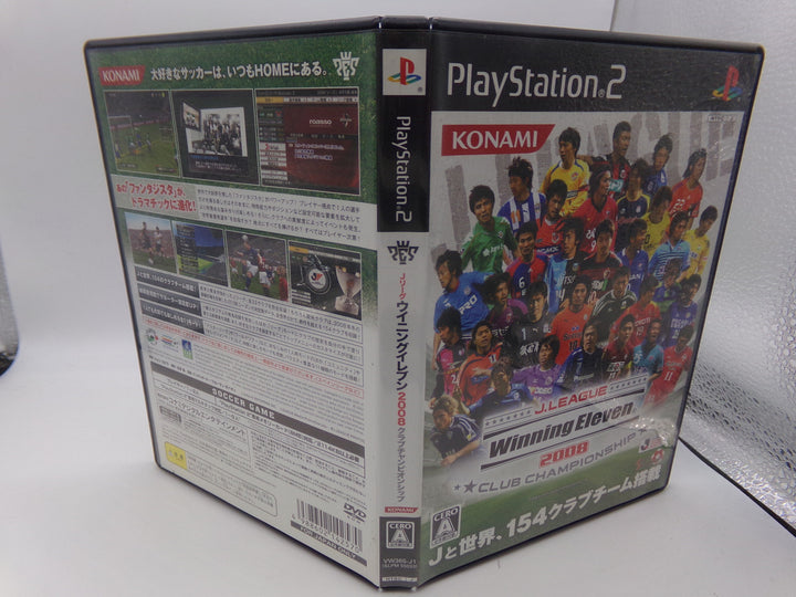 J.League Winning Eleven 2008: Club Championship (Japanese) Playstation 2 PS2 Used