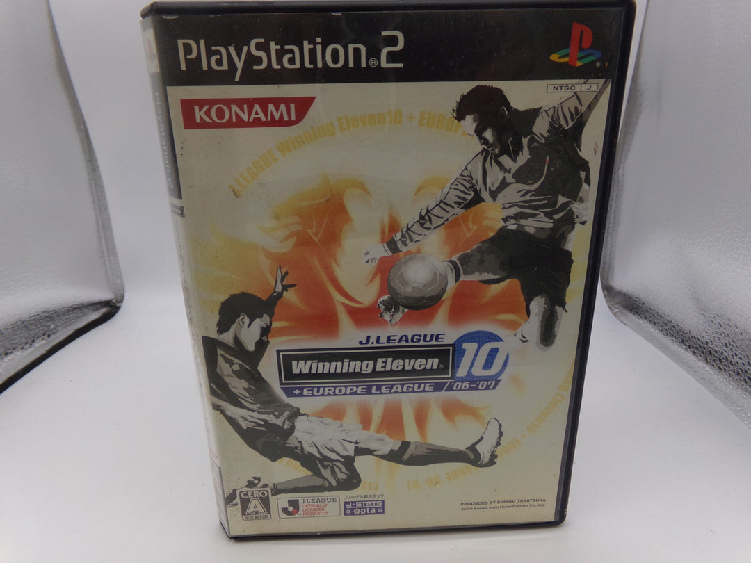 J.League Winning Eleven 10 + Europa League 06-07 (Japanese) Playstation 2 PS2 Used