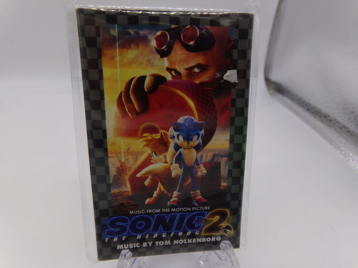 Sonic the Hedgehog 2 The Movie Soundtrack Cassette NEW