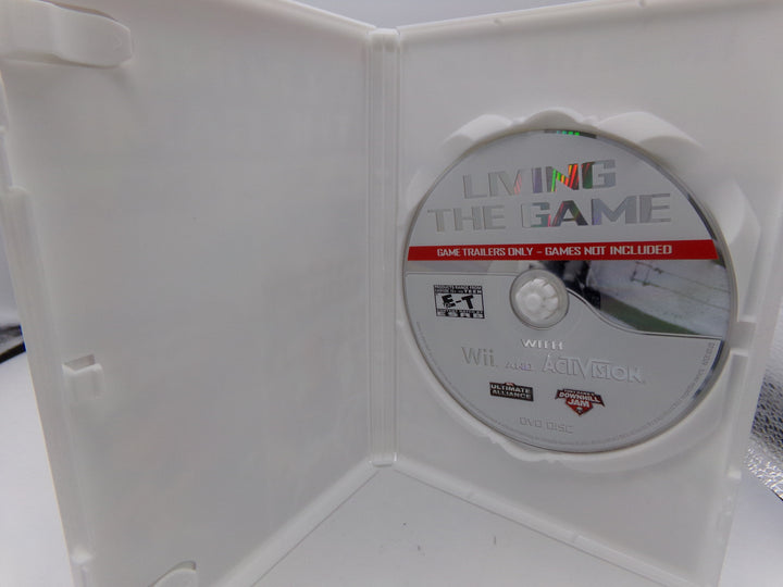 Living the Game with Wii and Activision Marvel Ultimate Alliance/Tony Hawk's Downhill Jam Trailer DVD Used