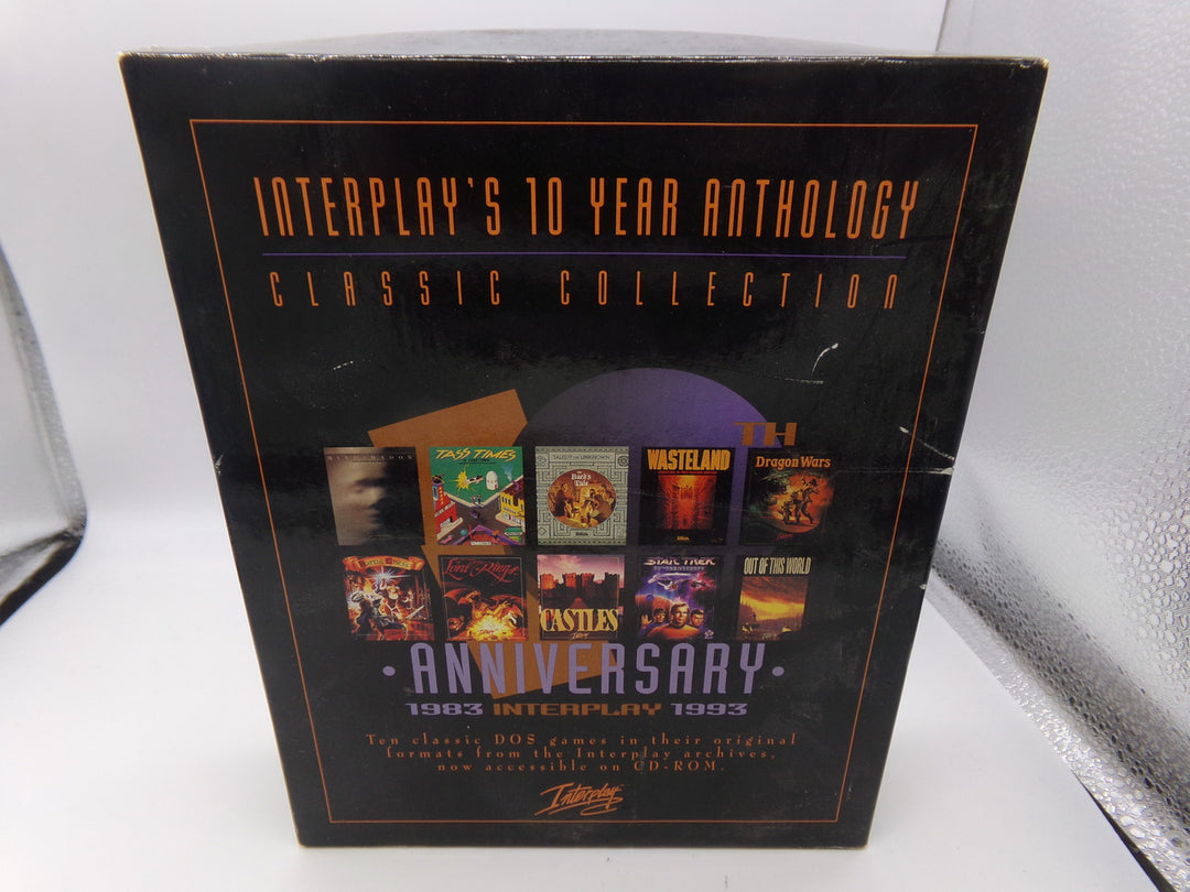 Interplay's 10th Year Anthology Classic Collection PC Big Box Used