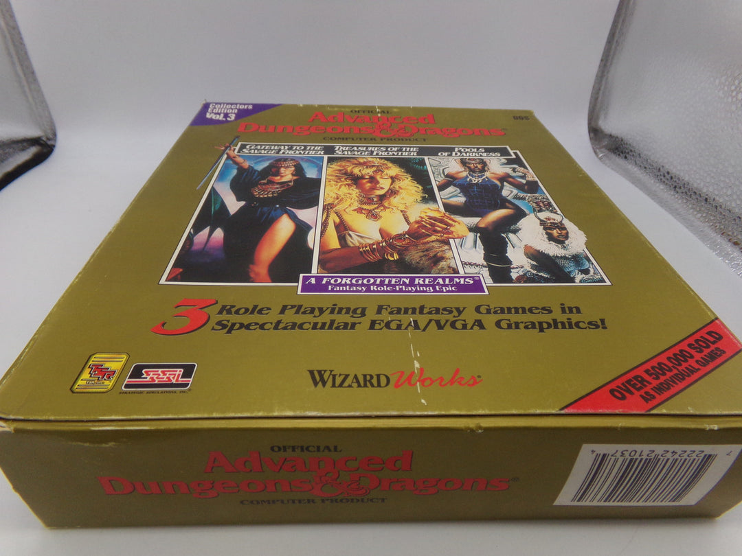 Advanced Dungeons & Dragons: Collector's Edition Volume 3 (Gateway to the Savage Frontier/Treasures of the Savage Frontiers/Pools of Darkness) PC Big Box Used