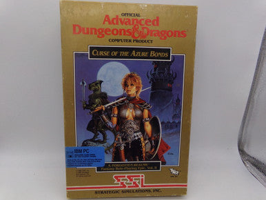 Advanced Dungeons & Dragons: Curse of the Azure Bonds PC Big Box Used