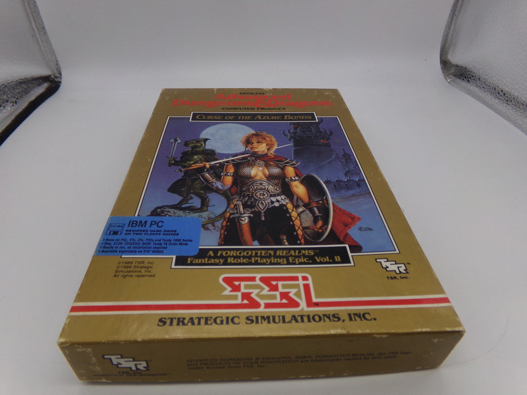 Advanced Dungeons & Dragons: Curse of the Azure Bonds PC Big Box Used