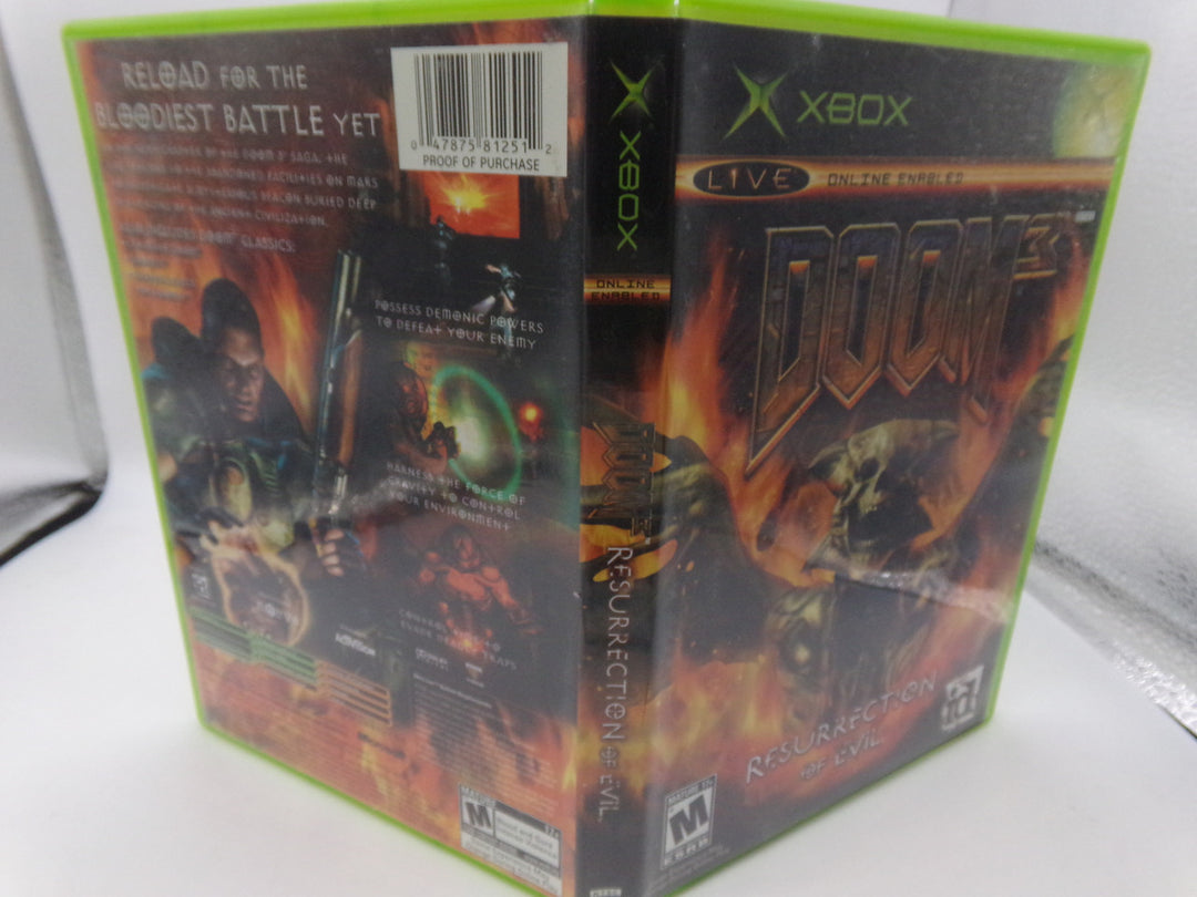 Doom 3: Resurrection of Evil Original Xbox Used