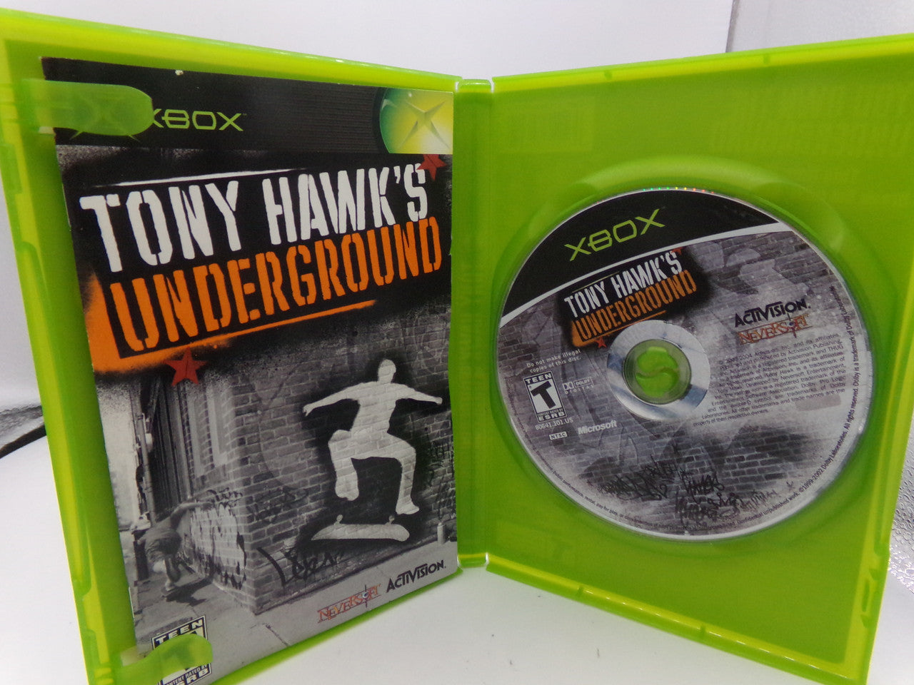 Tony Hawk's Underground (Microsoft Xbox, 2003) Original New Factory factory Sealed