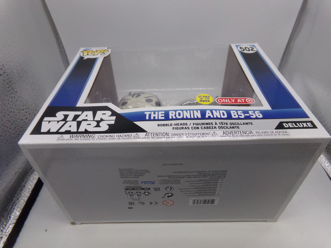 Star Wars - #502 The Ronin and B5-56 (Glow in the Dark, Target) Funko Pop