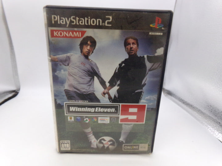 World Soccer: Winning Eleven 9 (Japanese) Playstation 2 PS2 Used