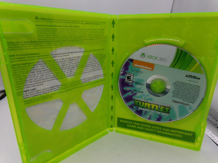 Teenage Mutant Ninja Turtles: Danger Of The Ooze Xbox 360 Used