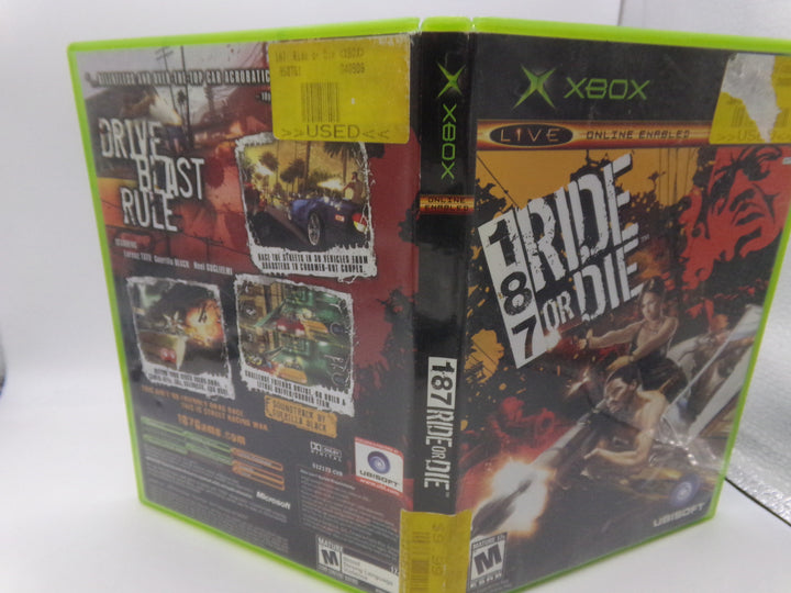 187 Ride or Die Original Xbox Used