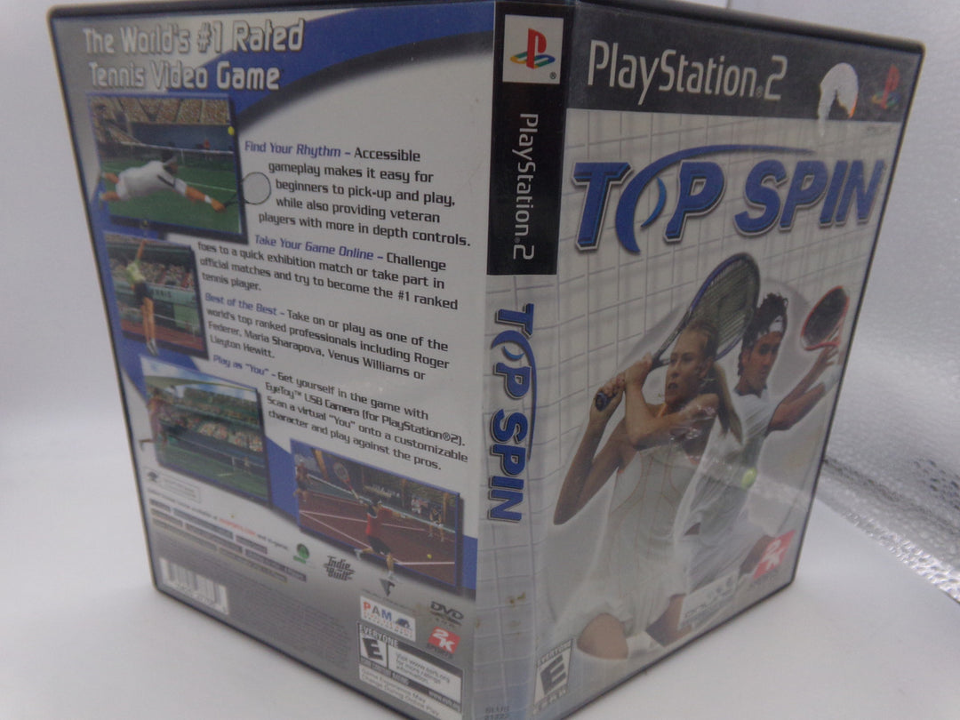 Top Spin Playstation 2 PS2 Used