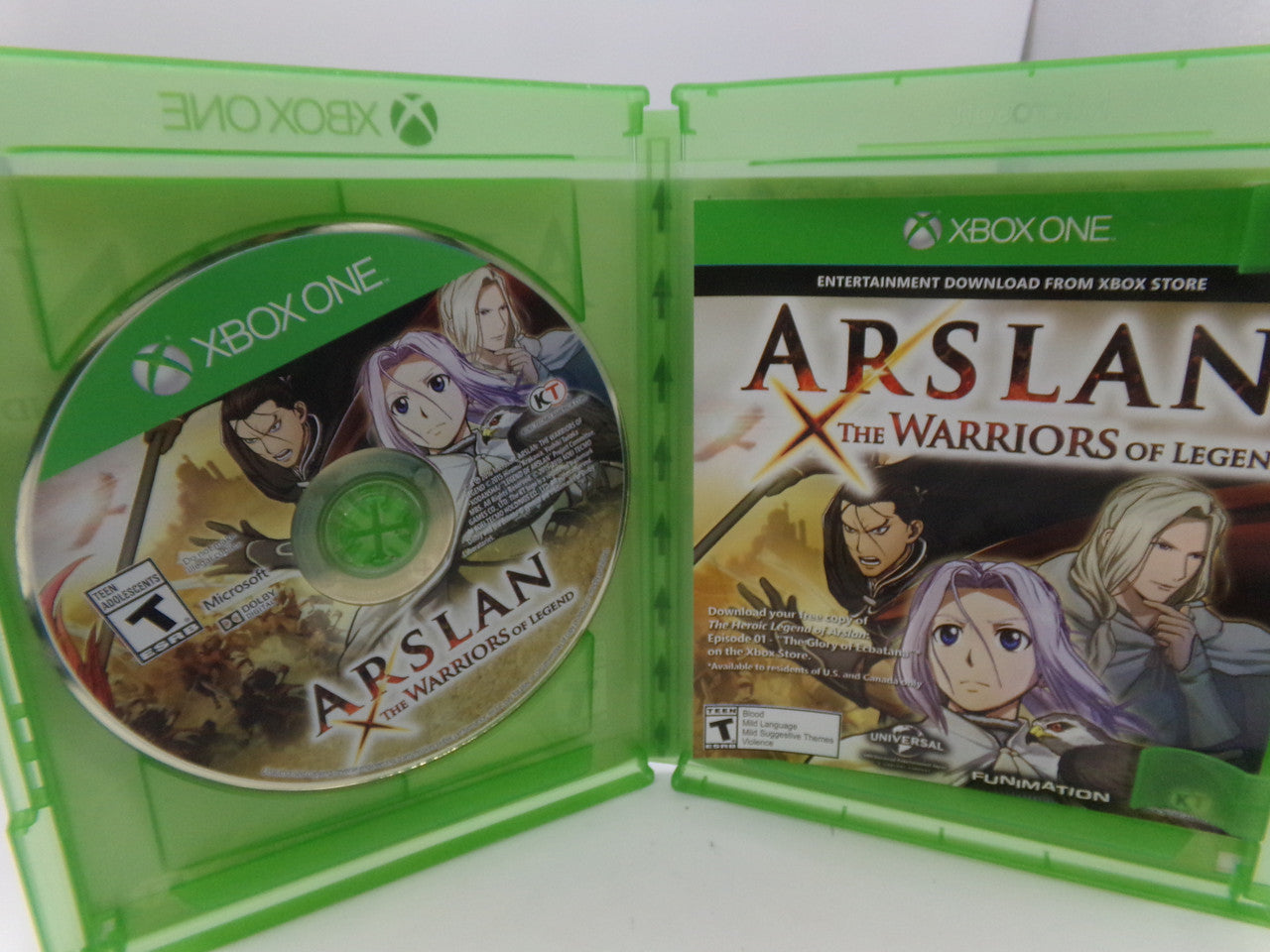 Arslan: The Warriors of Legend Xbox One Used