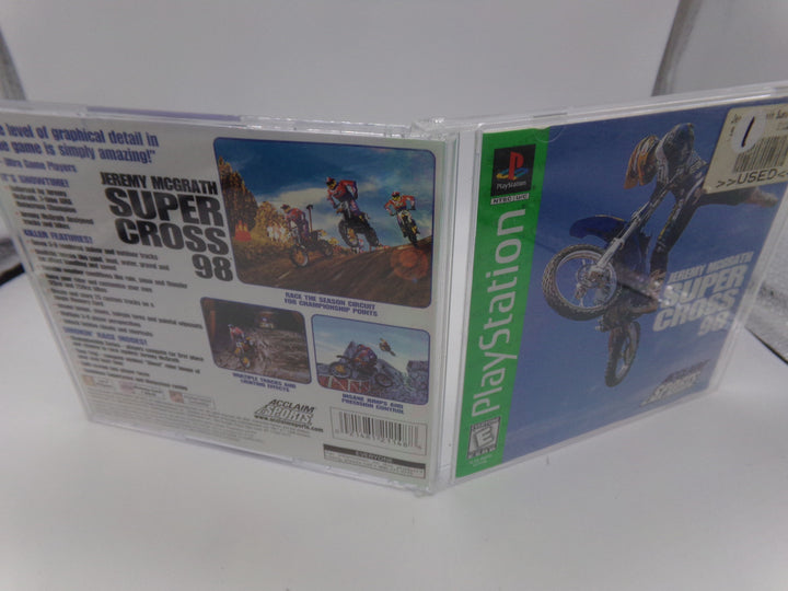 Jeremy McGrath Supercross '98 Playstation PS1 Used