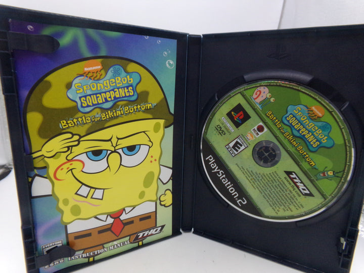 Spongebob Squarepants Battle For Bikini Bottom Playstation 2  PS2 Used