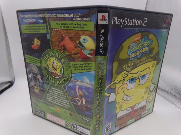 Spongebob Squarepants Battle For Bikini Bottom Playstation 2  PS2 Used