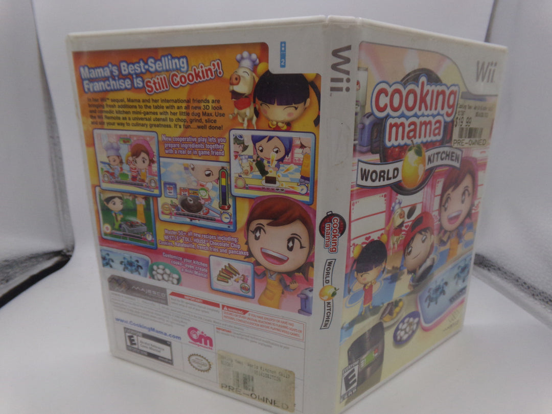 Cooking Mama: World Kitchen Wii Used