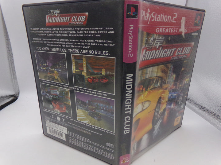 Midnight Club: Street Racing Playstation 2 PS2 Used