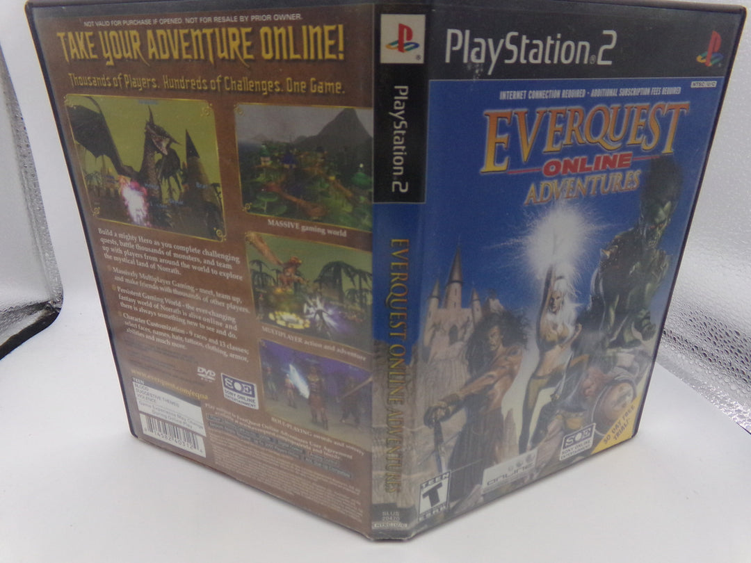 EverQuest Online Adventures Playstation 2 PS2 Used