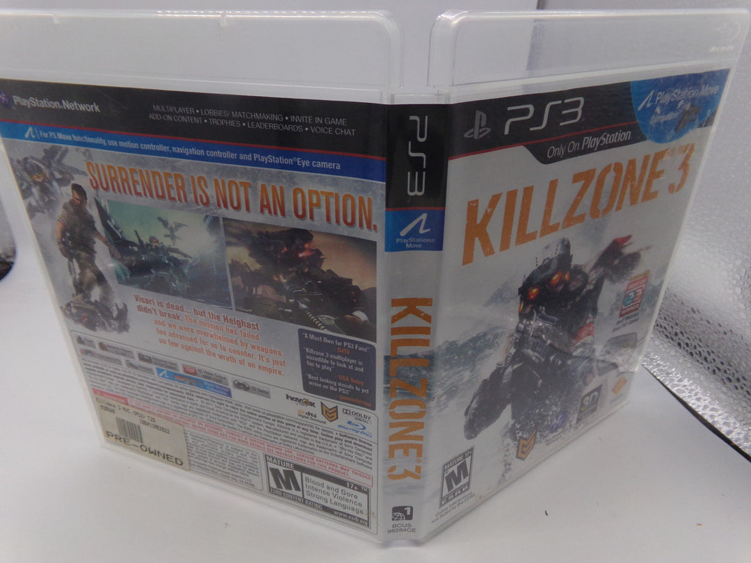Killzone 3 Playstation 3 PS3 Used