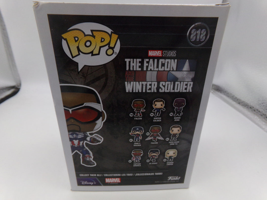The Falcon and the Winter Soldier - #818 Captain America (Special Edition) (Amazon Exclusive) Funko Pop