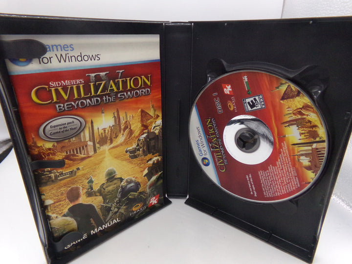 Sid Meier's Civilization IV: Beyond the Sword PC Used