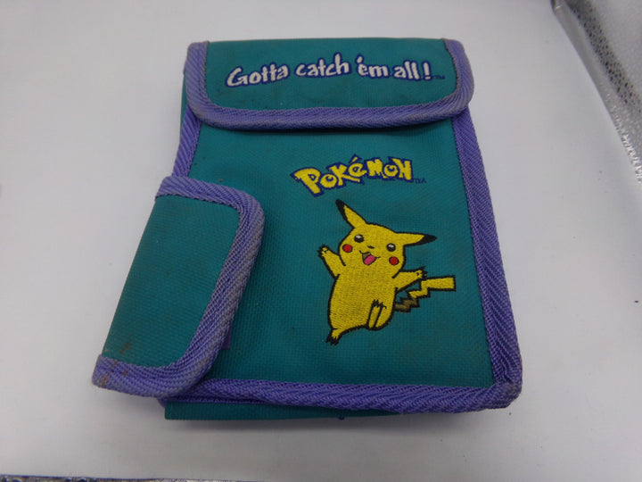 Official Nintendo Game Boy Color Carrying Case (Blue Pokemon Edition) Used